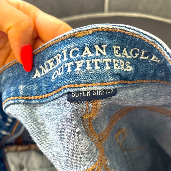 American Eagle 🦅 Jean Shorts Super Stretch - Picture 7 of 7